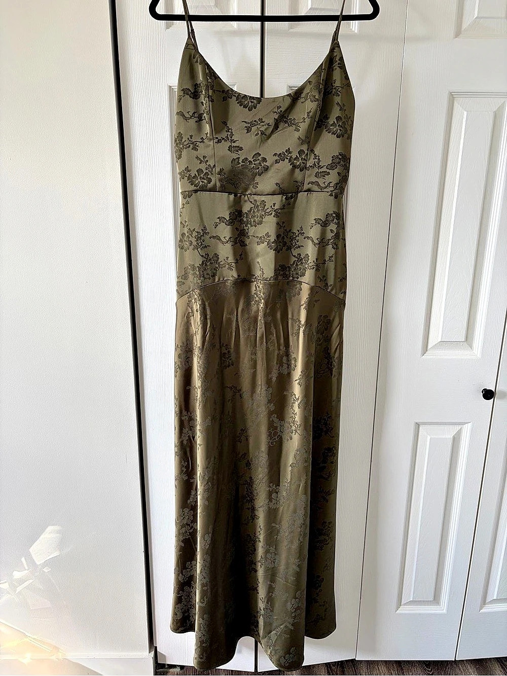 Park & Fifth Essex Dress Moss Jacquard Large